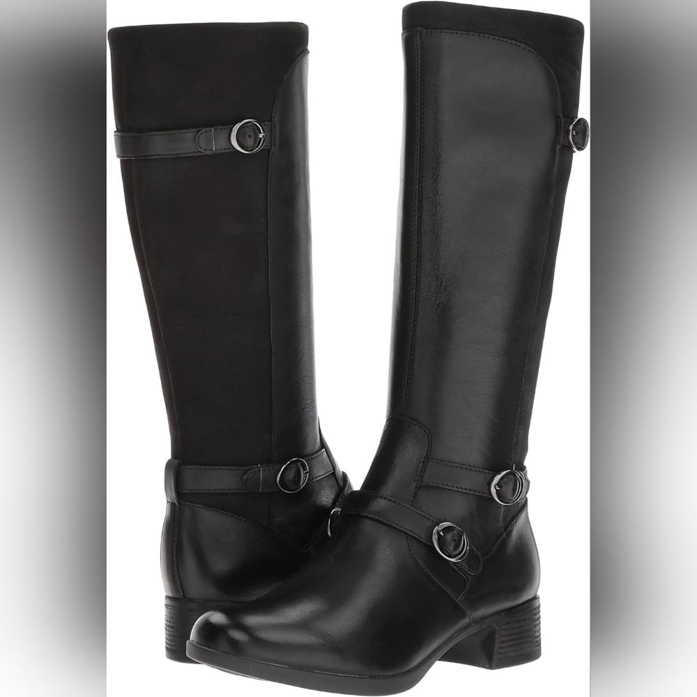 Dansko Lorna Boot 100% leather in great condition